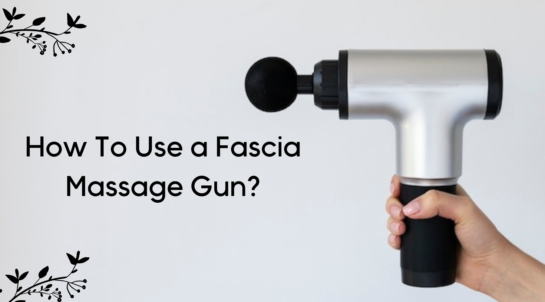 fascia massage gun - glamouress