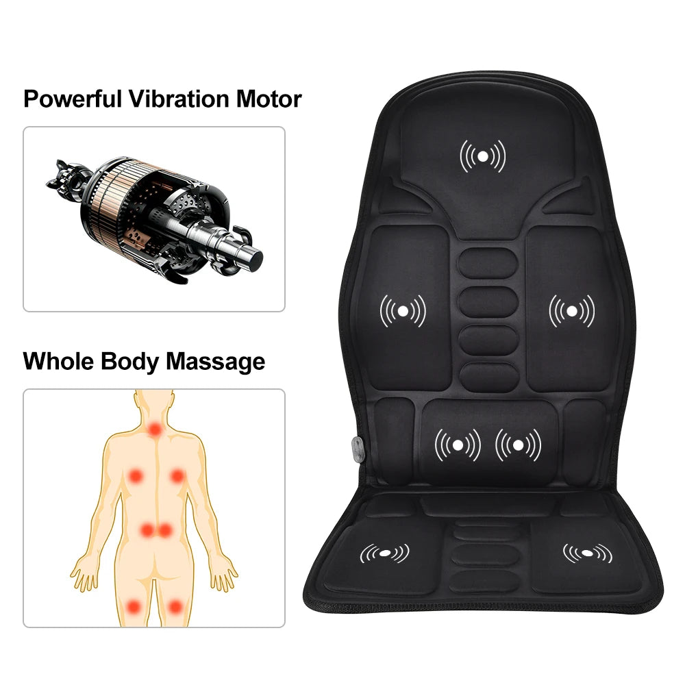 Vibrating & Heating Massage Mattress - glamouress