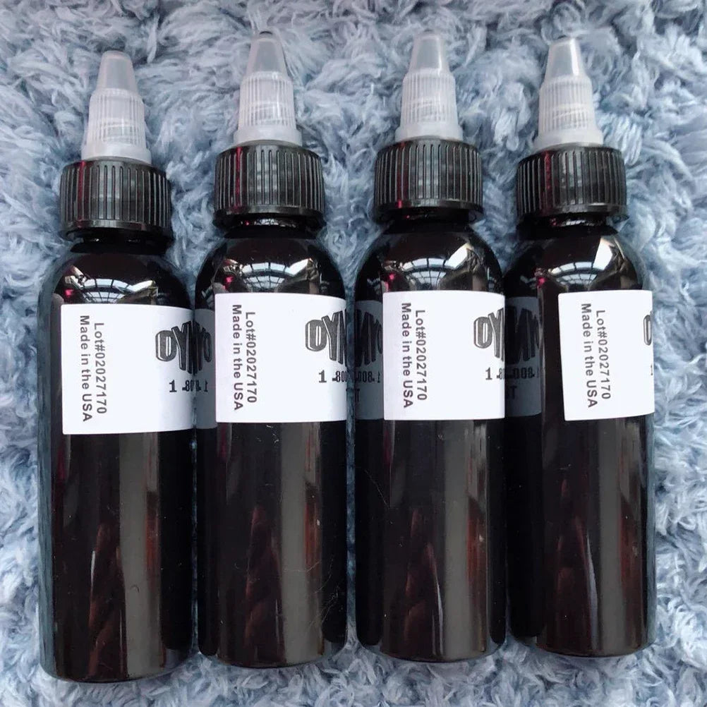 60/90/120ml Black Tattoo Ink Pigment Professional DIY Tattoo Pigment Permanent TattooInk Body Art Tattoo Pigment