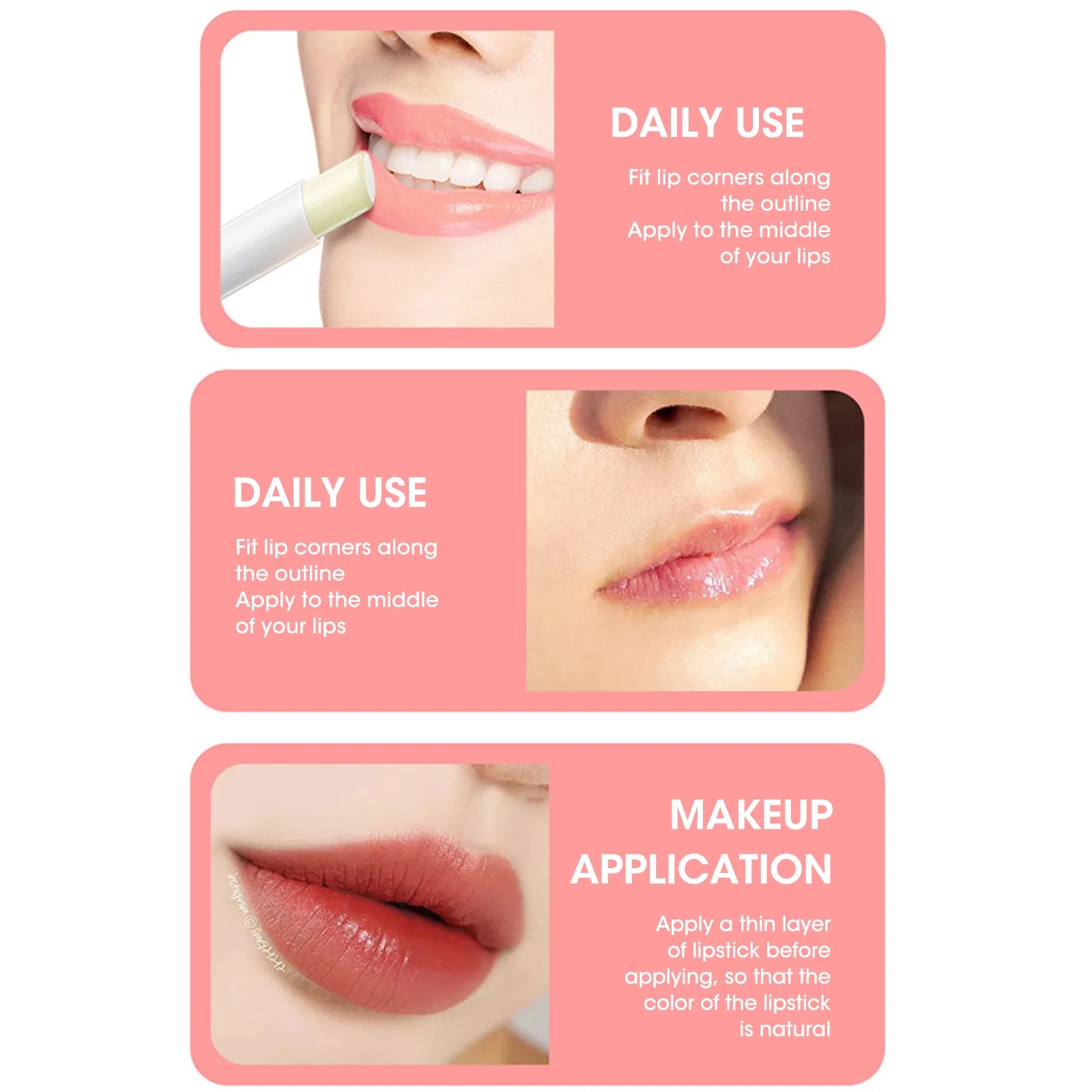 Moisturizing lipstick Vitamin E moisturizing and caring lipstick