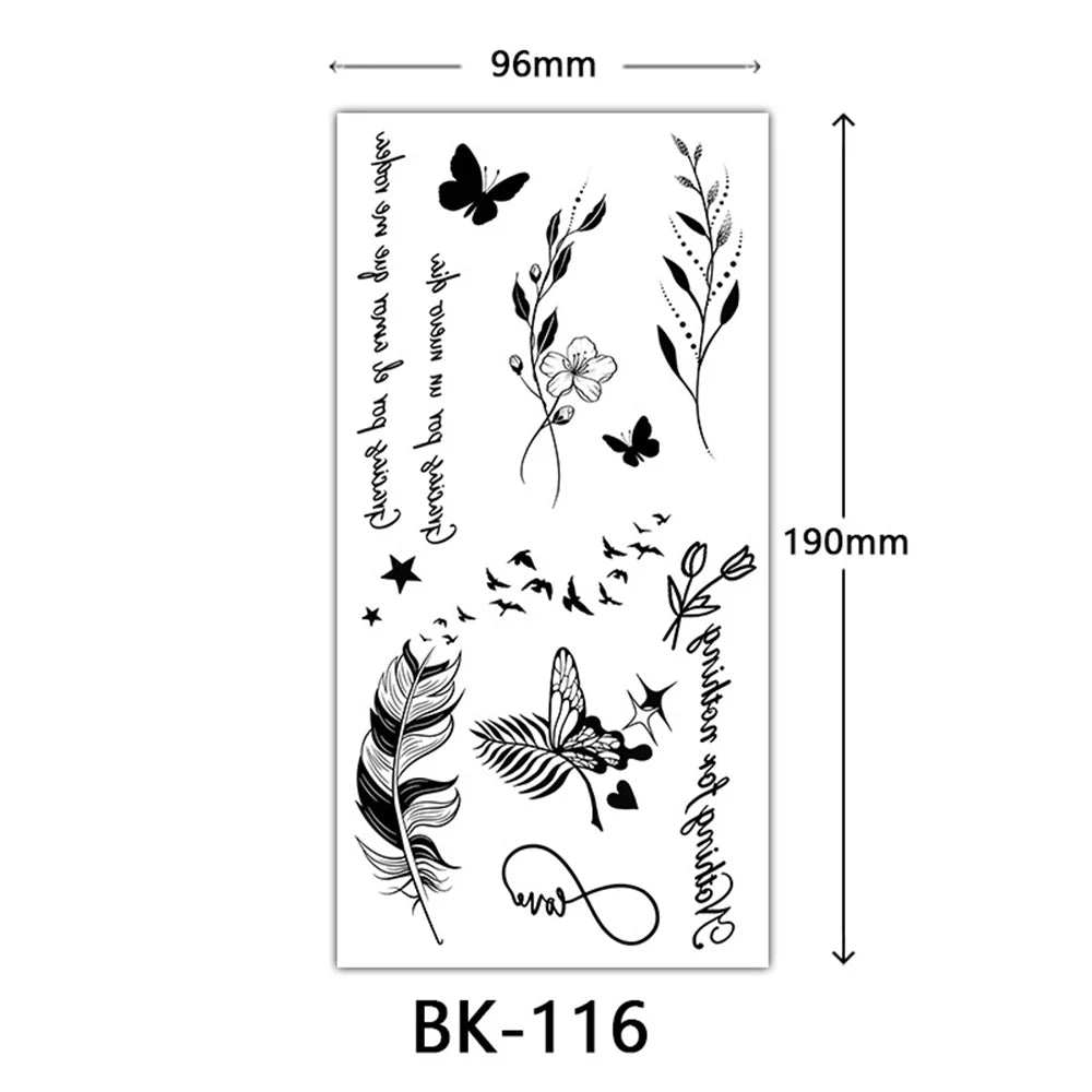 Waterproof Tattoo Stickers  - glamouress