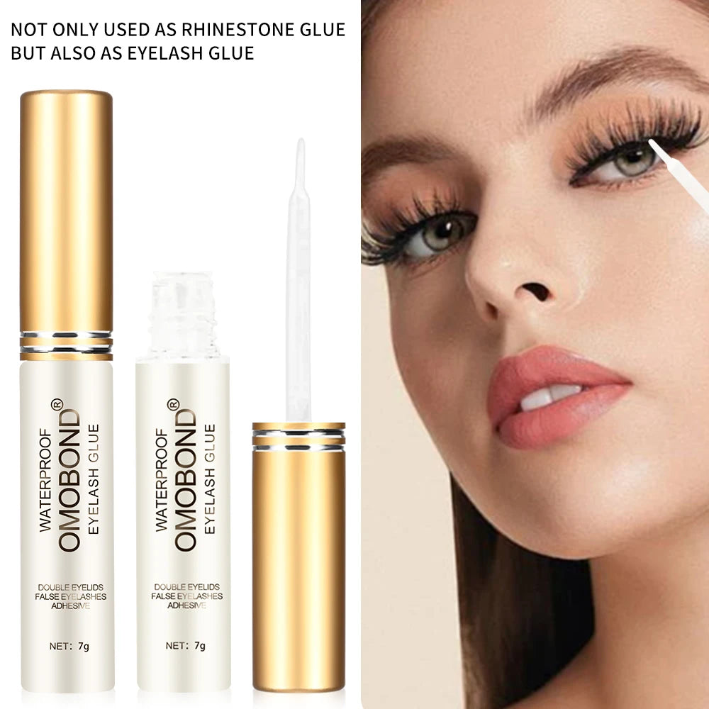 7ml Waterproof Quick Dry Adhesive Eyelash Glue Transparent False Eyelash Glue Long-lasting Non-irritating Fake Eyelashes Glues