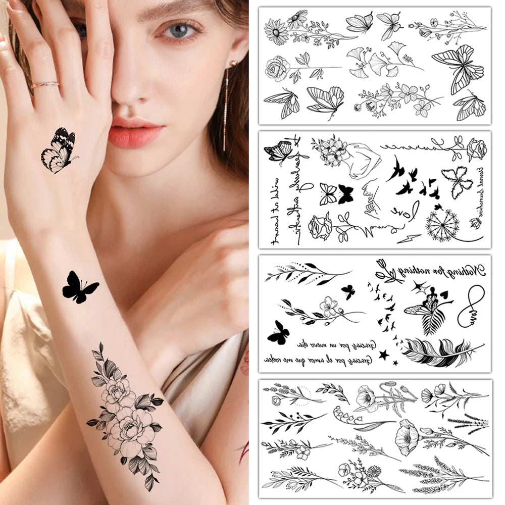 Waterproof Tattoo Stickers  - glamouress