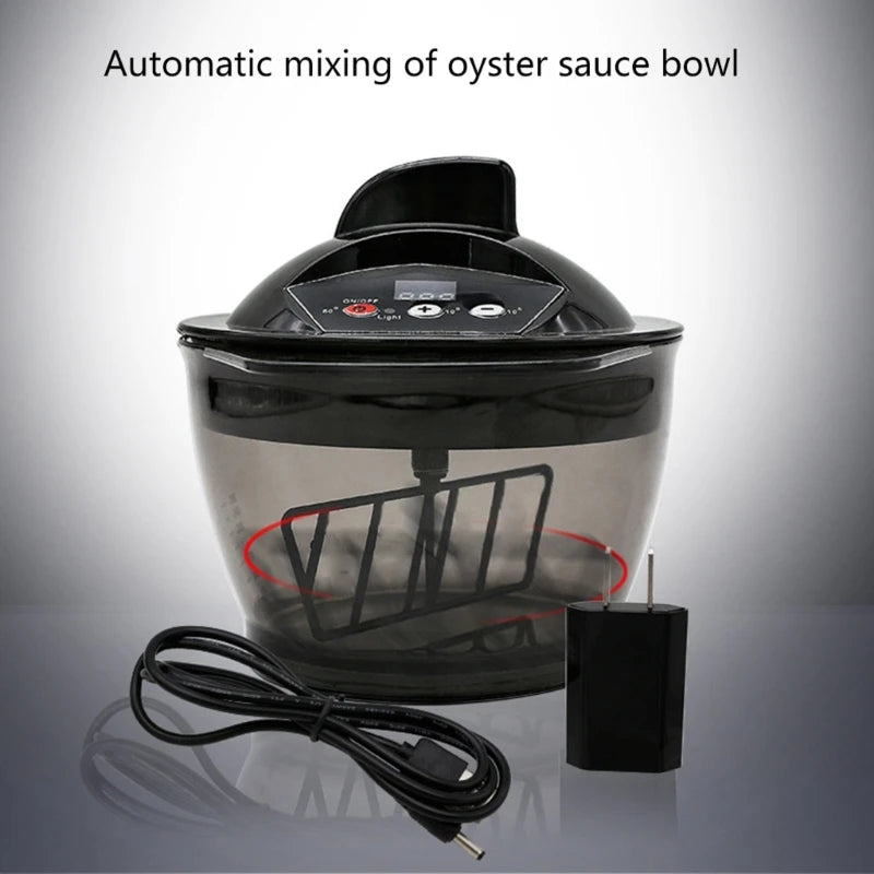 EU Plug Electric Hair Cream Automatic Mixer Mixing Bowl Color Paste Blender Dyeing Stirrer Tool Coloring Hairdressing 95AC