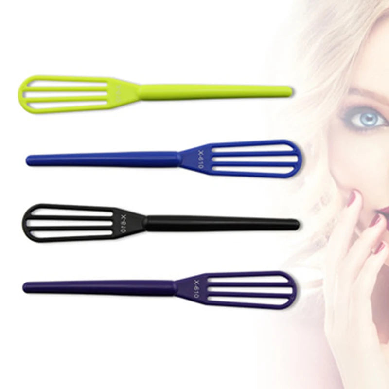 10Pcs/Pack Pro Salon Hairdressing Dye Cream Whisk Plastic Hair Mixer Barber Stirrer Blender Hair Care Styling Tools