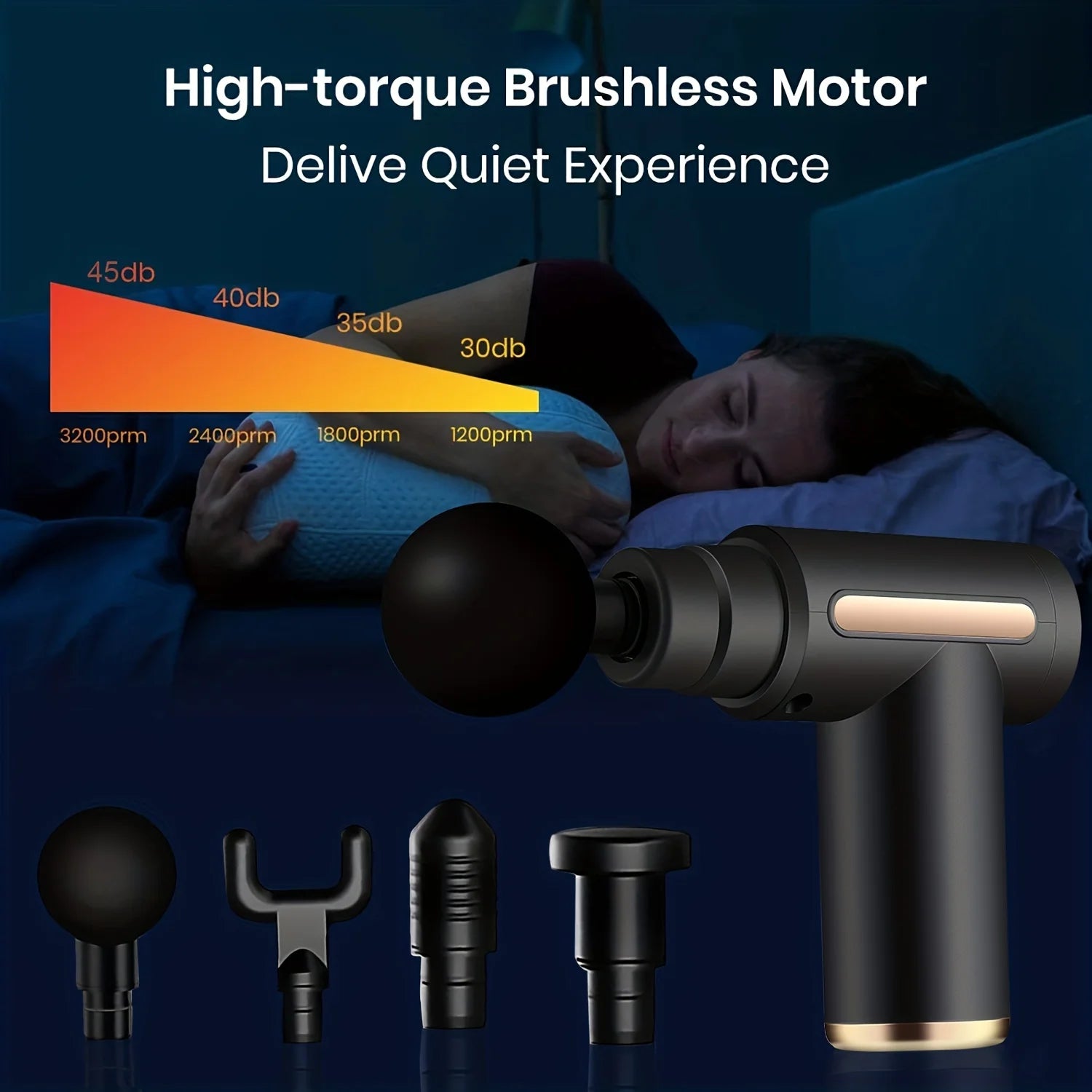  Facial  Massage Gun For Deep Tissue Relaxation-glamouress