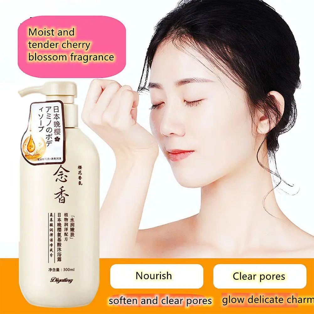 Amino Acid Fragrant Japanese Shampoo 300ML Japanese Conditioner & Body Japan Shampoo Wash, Hair Care Shampoo Evening