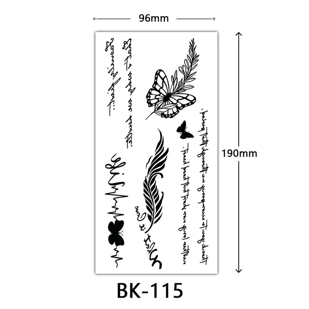 Waterproof Tattoo Stickers  - glamouress